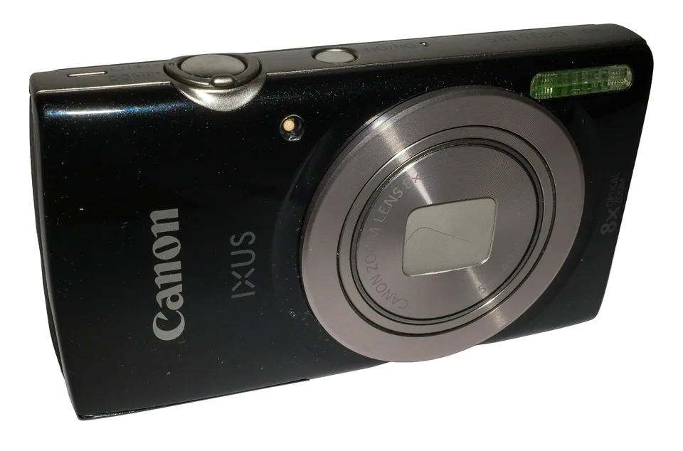 The Canon IXUS 185, the 2017 follow-up to the ELPH 180. Canon lists the same dimensions and weight for both.
