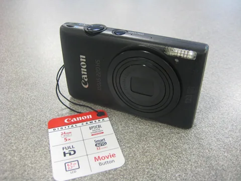 The IXUS 220 HS.