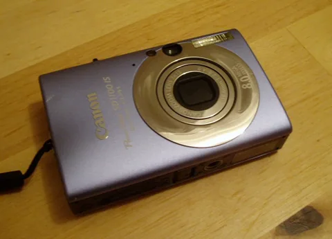 The SD1100 IS in lilac.