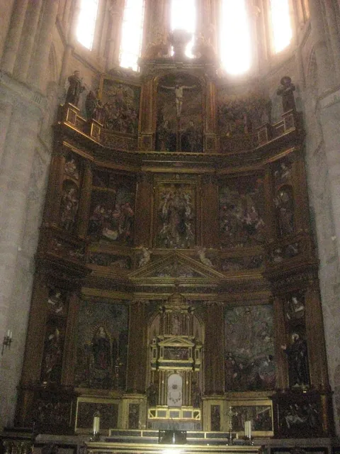 A cathedral altar