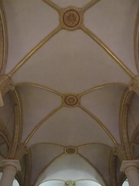 A church ceiling