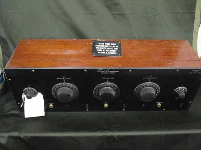 A museum radio