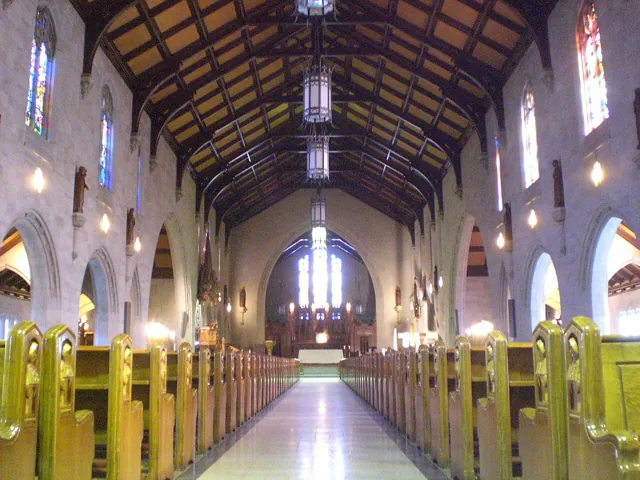 A church nave
