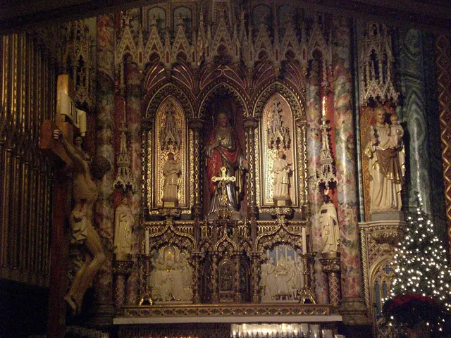 A cathedral chapel