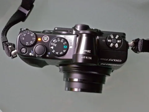 The P7000 from above.