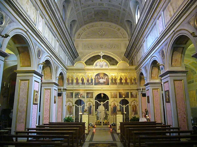 A church interior