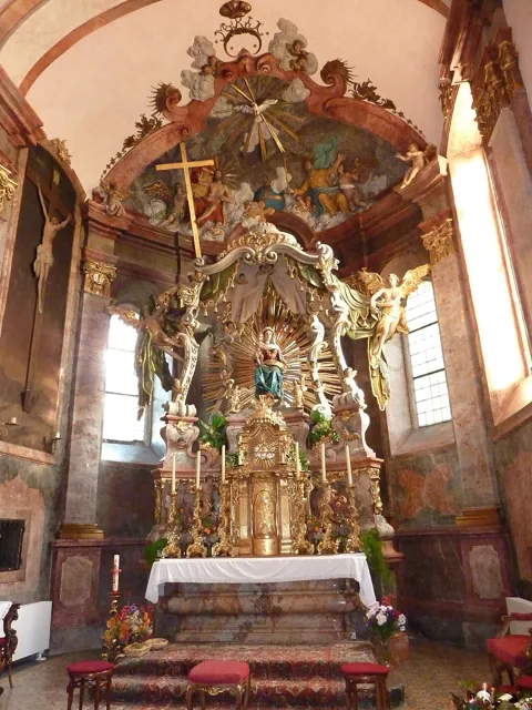 A church altar